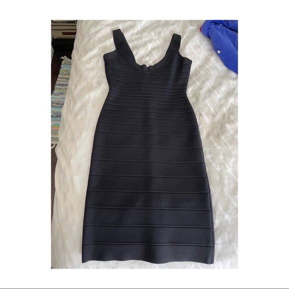 Herve Leger Sadie Bandage Bodycon Mini Dress - Picture 8 of 8